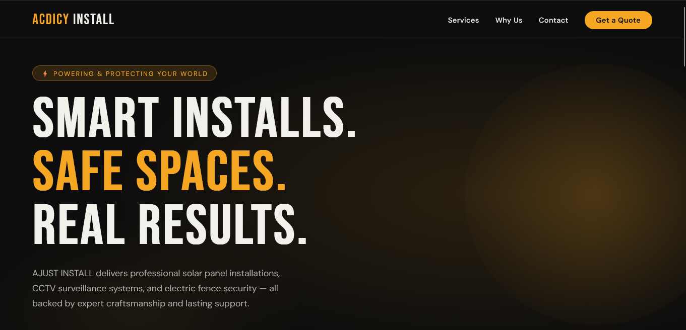 Acdicy website preview